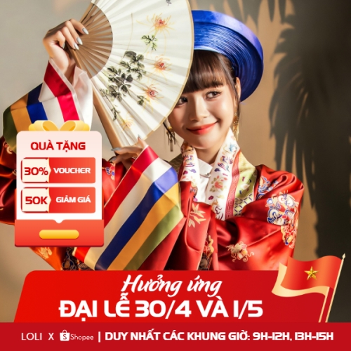 Mẫu thiết kế Khung sản phẩm Chào mừng đại lễ 30/4 và 1/5 1777575362