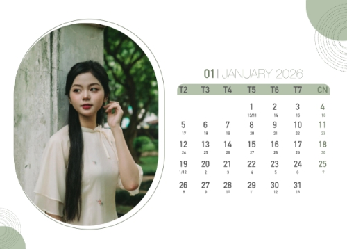 Mẫu thiết kế Lịch để bàn Tết, Xuân, Bính ngọ, năm 2026, 2026, hiện đại, modern, đơn giản, simple 1780077644