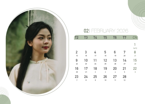 Mẫu thiết kế Lịch để bàn Tết, Xuân, Bính ngọ, năm 2026, 2026, hiện đại, modern, đơn giản, simple 1780077644