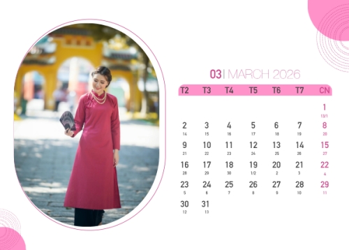 Mẫu thiết kế Lịch để bàn Tết, Xuân, Bính ngọ, năm 2026, 2026, hiện đại, modern, đơn giản, simple 1780077644