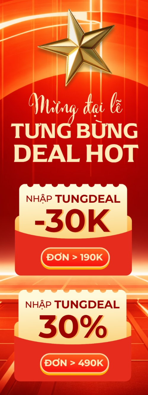 Mẫu thiết kế Standee Mừng đại lễ tưng bừng deal hot 1777570621