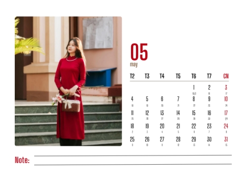 Mẫu thiết kế Lịch để bàn Tết, Xuân, Bính ngọ, năm 2026, 2026, hiện đại, modern, đơn giản, simple 1778442598