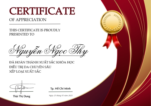 Mẫu thiết kế Bằng khen Spa, beauty, làm đẹp, thẩm mỹ, comestic 1778442638