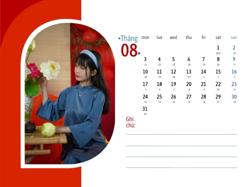Mẫu thiết kế Lịch để bàn Dáng Việt ngày xuân 1778442480