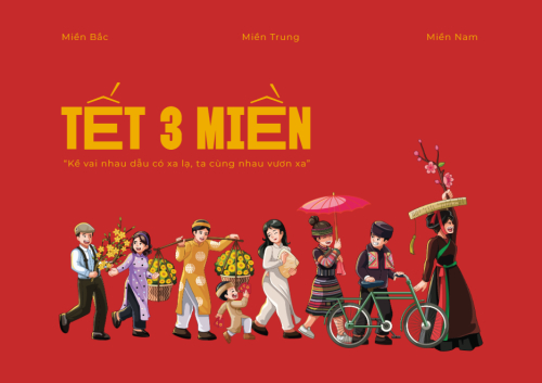Mẫu thiết kế Thiệp chúc mừng Tết, Xuân, dễ thương, cute, truyền thống, dân gian, thuần Việt 1778442336
