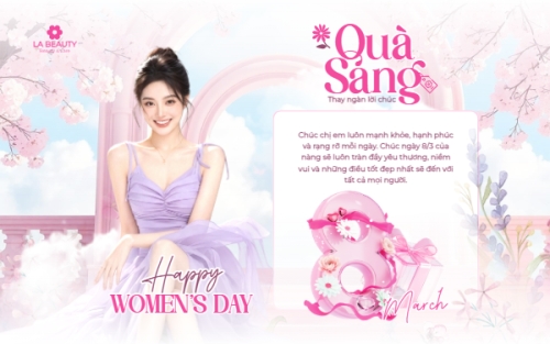Mẫu thiết kế Banner - Băng rôn Quà sang thay ngàn lời chúc 8/3 1778425913