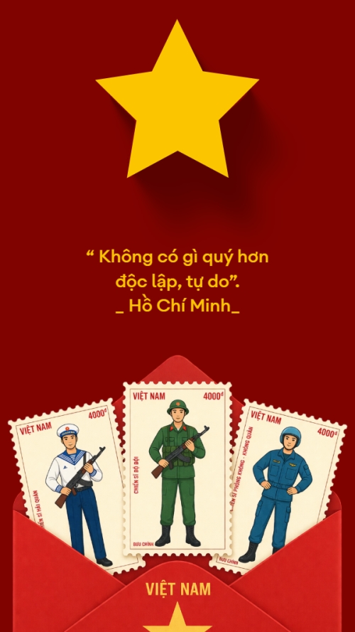 Mẫu thiết kế Hình nền điện thoại Mừng lễ 30/4 Giải Phóng Miền Nam 1778438687