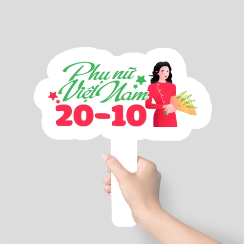 Mẫu thiết kế Hashtag cầm tay 20/10, Ngày phụ nữ Việt Nam, Vietnamese Women's Day, phụ nữ, sự kiện, event, mỹ phẩm, làm đẹp, beauty, cute, dễ thương, chibi 1778455855