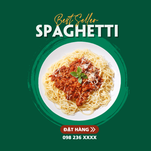 Mẫu thiết kế Nhãn dán Decal Ẩm thực, đồ ăn, food, f&b, Spaghetti, mì ý, pasta 1778442598