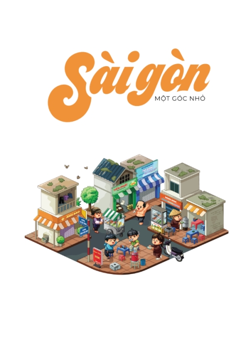 Mẫu thiết kế Sổ tay Sài Gòn, Việt Nam, địa danh, truyền thống, traditional, đơn giản, du lịch, travel 1778443269
