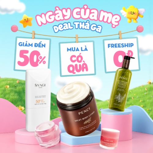 Mẫu thiết kế Bài post MXH vuông Ngày của mẹ deal thả ga 1778257827