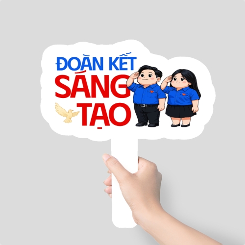 Mẫu thiết kế Hashtag cầm tay Ngày thành lập Đoàn TNCS Hồ Chí Minh 20/3 1778441924