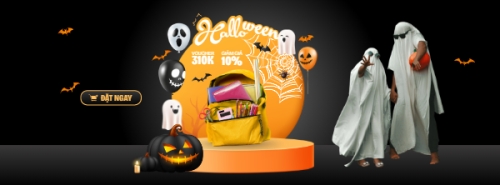 Mẫu thiết kế Ảnh bìa Facebook Halloween, lễ hội ma quái, balo, thời trang, fashion, sự kiện, event, dễ thương, cute, chibi, hoạt hình, cartoon 1778446683