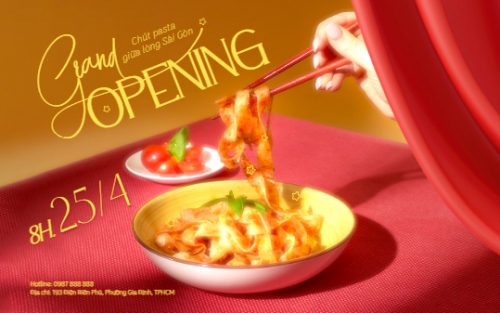 Mẫu thiết kế Banner - Băng rôn Grand opening 1777574766