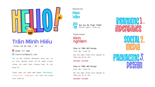 Mẫu thiết kế Bài thuyết trình Portfolio Graphic Designer 1777570623