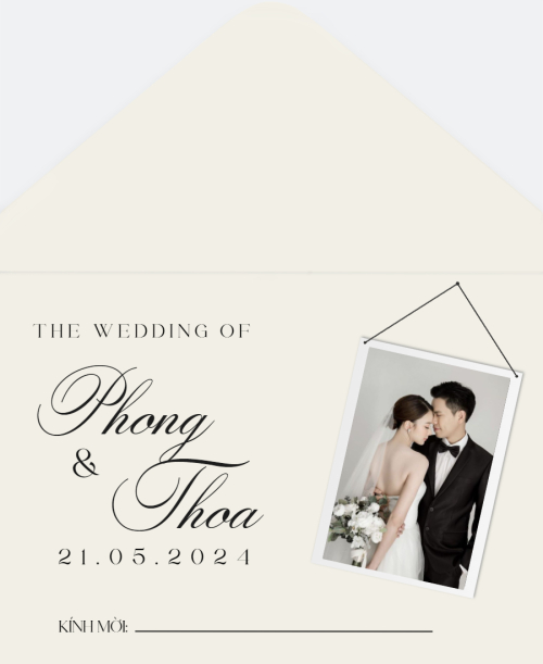 Mẫu thiết kế Bao thiệp cưới Grace, hiện đại, sang trọng, modern 1779384041