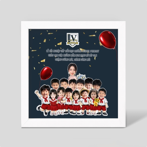 Mẫu thiết kế Khung ảnh 3D Tốt nghiệp tiểu học  1778446496