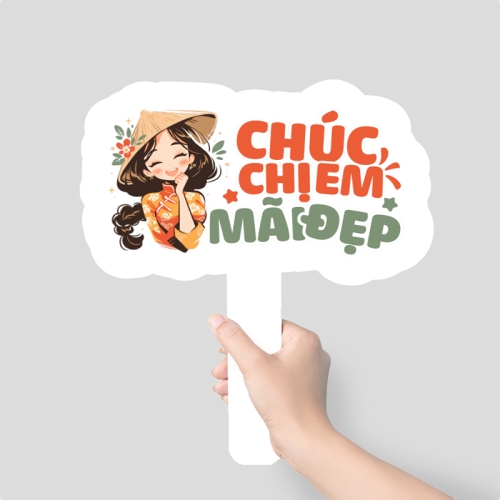 Mẫu thiết kế Hashtag cầm tay 20/10, Ngày phụ nữ Việt Nam, Vietnamese Women's Day, phụ nữ, sự kiện, event, mỹ phẩm, làm đẹp, beauty, cute, dễ thương, chibi 1778455855