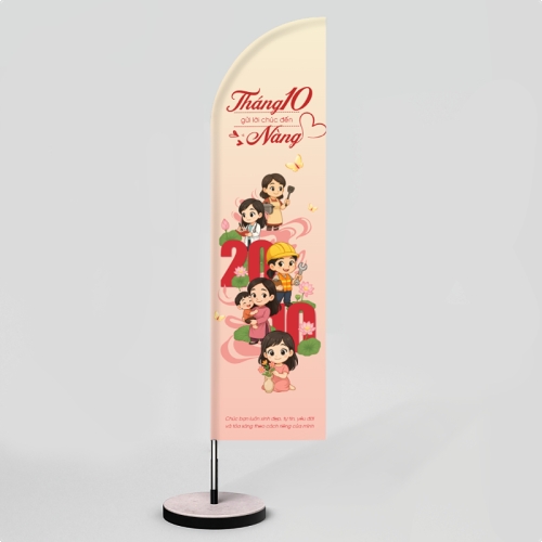 Mẫu thiết kế Cờ phướn 20/10, Ngày phụ nữ Việt Nam, Vietnamese Women's Day, phụ nữ, sự kiện, event, dễ thương, cute, chibi, hoạt hình, cartoon 1777575188