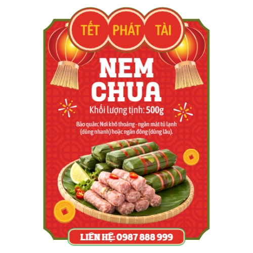 Mẫu thiết kế Tag giấy Nem chua ngày tết 1779713268