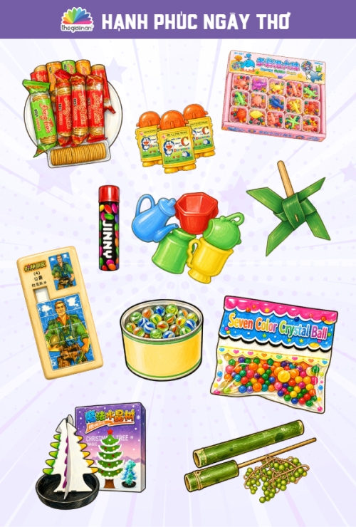 Mẫu thiết kế Nhãn Sticker - Sticker Sheets Hạnh phúc ngày thơ 1778442480