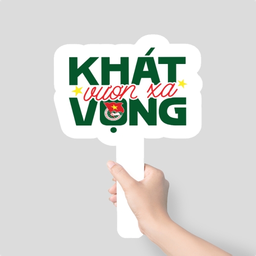 Mẫu thiết kế Hashtag cầm tay Khát vọng vươn xa 1778446322