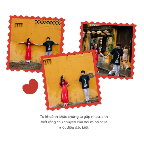 Mẫu thiết kế Photobook vuông Couple, cặp đôi, người yêu, lover, tình yêu, love, đơn giản, simple, cute, dễ thương 1778451606