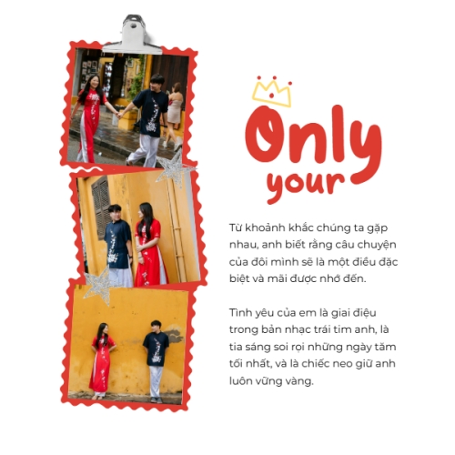 Mẫu thiết kế Photobook vuông Couple, cặp đôi, người yêu, lover, tình yêu, love, đơn giản, simple, cute, dễ thương 1778451606