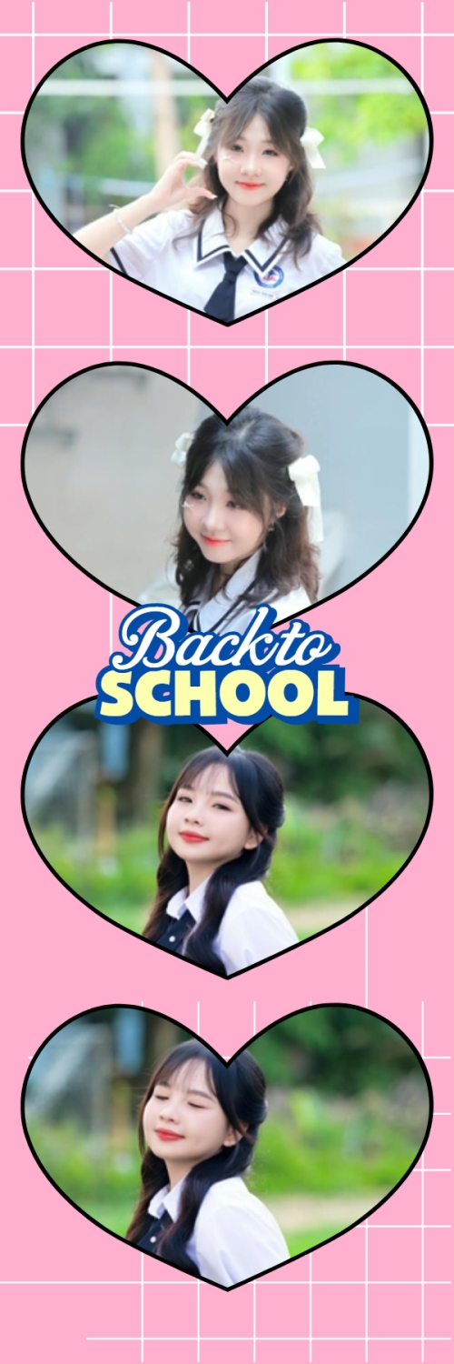 Mẫu thiết kế Bộ Ảnh Photobooth Tựu trường, đến trường, nhập học, giáo dục, education, school, trường học, hiện đại, modern 1779987754