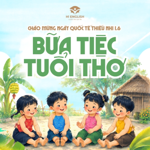 Mẫu thiết kế Bài post MXH vuông Chào mừng ngày Quốc tế thiếu nhi 1.6 1778833313