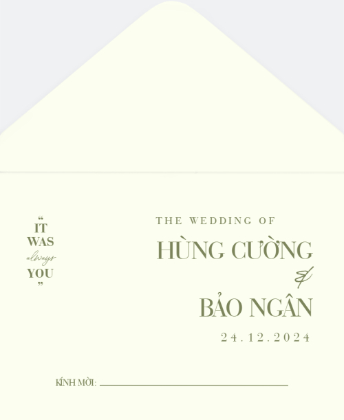 Mẫu thiết kế Bao thiệp cưới Mùa xanh, hiện đại, sang trọng, morden 1779384041