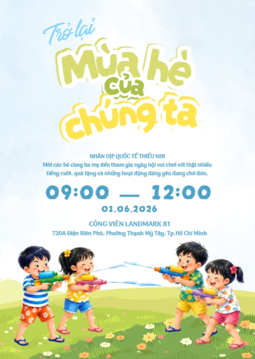 Mẫu thiết kế Thư mời Trở lại mùa hè của chúng ta 1779473131