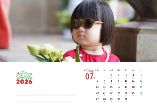 Mẫu thiết kế Lịch để bàn Tết, Xuân, Bính Ngọ, năm 2026, 2026, hiện đại, sang trọng, modern 1778442336
