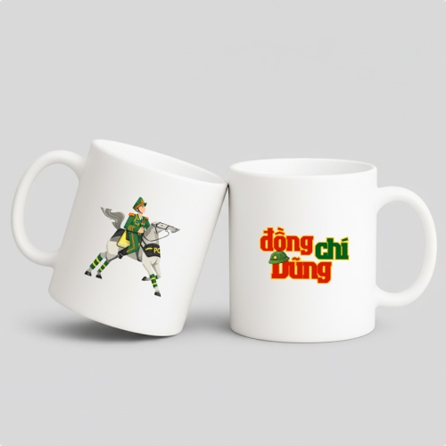 Mẫu thiết kế Ly sứ (cốc) Ngựa và công an 1777646091
