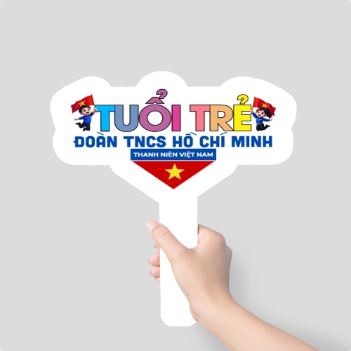 Mẫu thiết kế Hashtag cầm tay Ngày thành lập Đoàn TNCS Hồ Chí Minh 20/3 1778441941