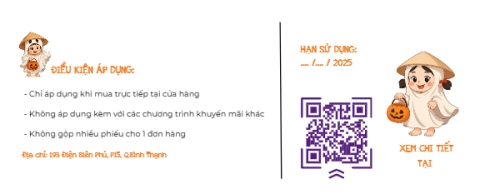 Mẫu thiết kế Gift voucher Halloween, lễ hội ma quái, sự kiện, event, dễ thương, cute, chibi, hoạt hình, cartoon 1778452283