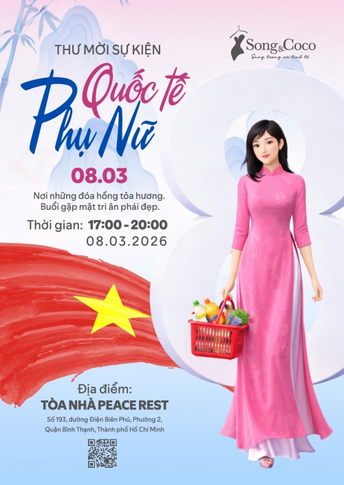 Mẫu thiết kế Thư mời Vẻ đẹp phụ nữ Việt 1777575410