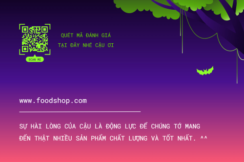 Mẫu thiết kế Thank you card Halloween, hiện đại, sang trọng, modern 1778455867