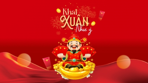 Mẫu thiết kế Hình nền máy tính Khai Xuân như ý 1778442235