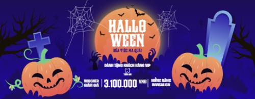 Mẫu thiết kế Gift voucher Halloween, lễ hội ma quái, sự kiện, event, thẩm mỹ, làm đẹp, beauty, dễ thương, cute, chibi, hoạt hình, cartoon 1778448154