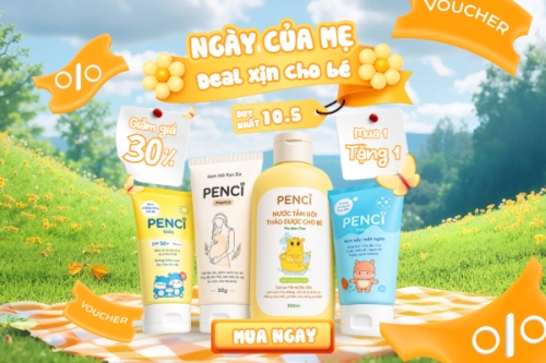Mẫu thiết kế Bài post MXH ngang Mẹ hạnh phúc bé khỏe ngoan 1778442284