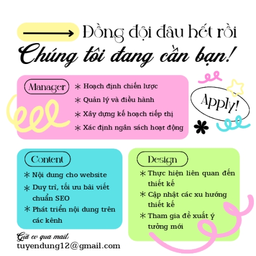 Mẫu thiết kế Bài post MXH vuông Tuyển dụng nhân tài 1777575118