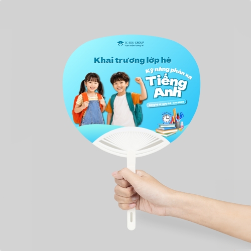 Mẫu thiết kế Quạt cầm tay Khai trương lớp hè 1780222196