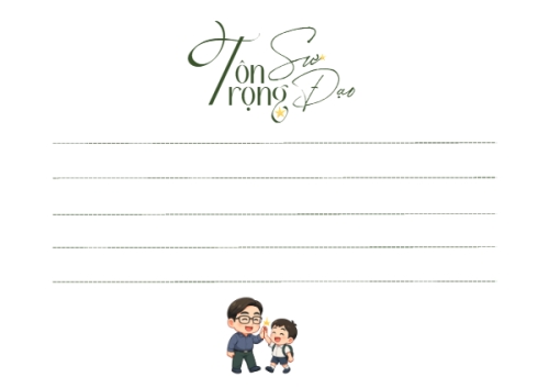 Mẫu thiết kế Thiệp chúc mừng Tôn sư trọng đạo 1777594974