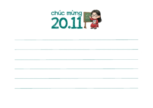 Mẫu thiết kế Thiệp chúc mừng Mừng ngày Nhà Giáo Việt Nam 1777594799