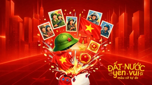 Mẫu thiết kế Hình nền máy tính Mừng ngày Giải phóng miền Nam, thống nhất đất nước 1777579958