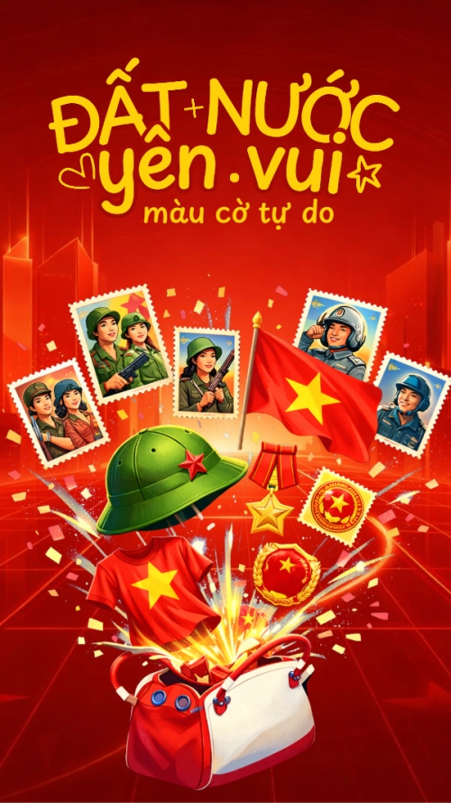 Mẫu thiết kế Hình nền điện thoại Mừng lễ 30/4 Giải Phóng Miền Nam 1777570625