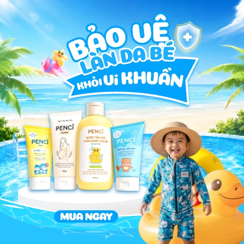 Mẫu thiết kế Bài post MXH vuông Bảo vệ làn da bé khỏi vi khuẩn 1780239078