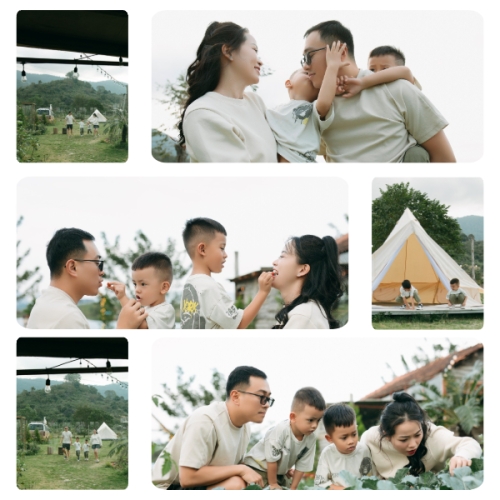 Mẫu thiết kế Photobook vuông Tình yêu, love, Gia đình, family, nhà 1781499449