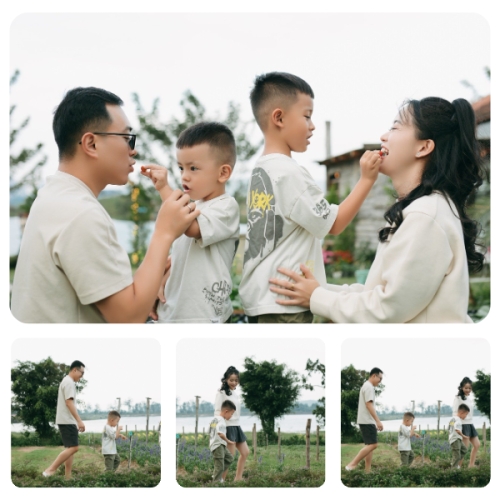 Mẫu thiết kế Photobook vuông Tình yêu, love, Gia đình, family, nhà 1781499449